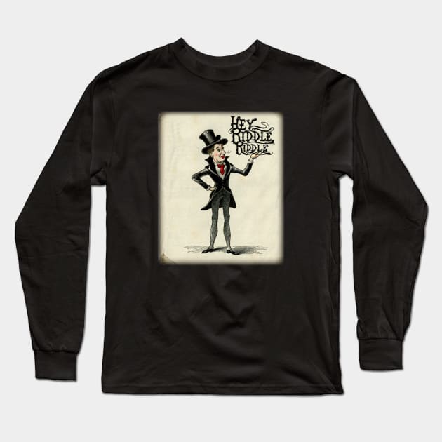 hey riddle riddle animated Long Sleeve T-Shirt by Qasim